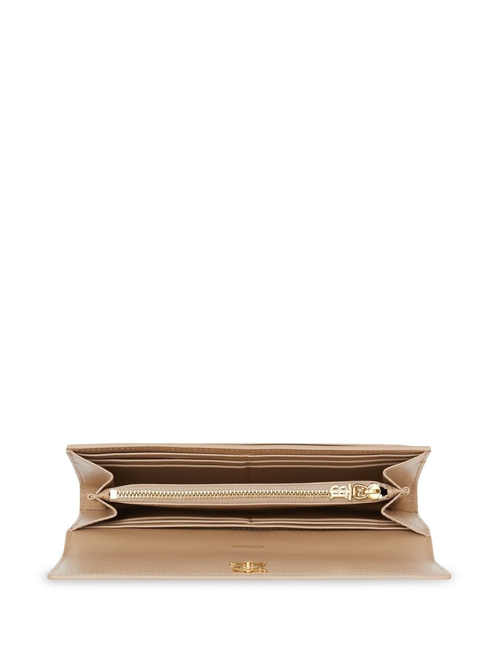 Monogram Motif Grainy Leather Continental Wallet