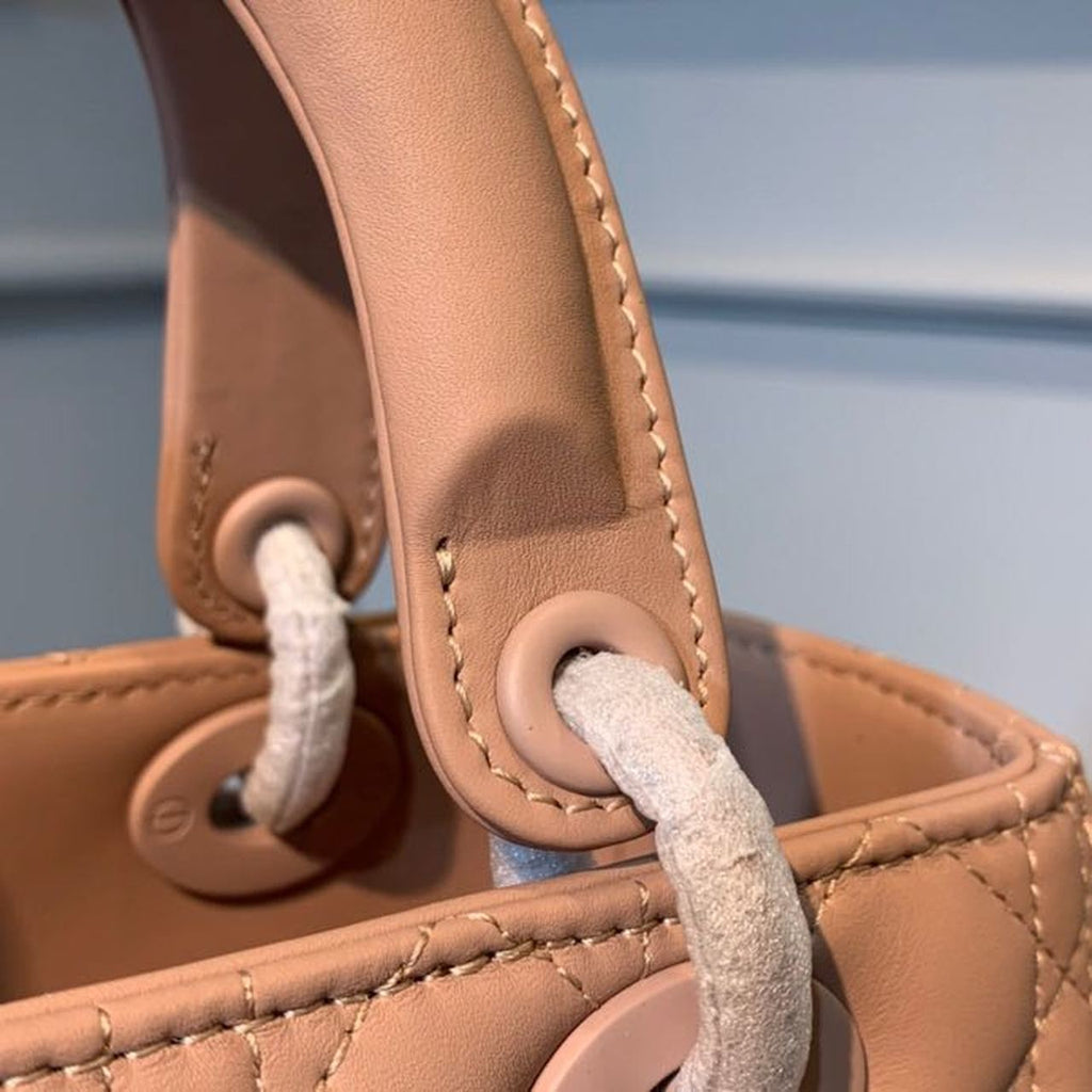 Christian Dior Lady Dior Bag 24cm Matte Hardware Lambskin Leather Spring/Summer Collection