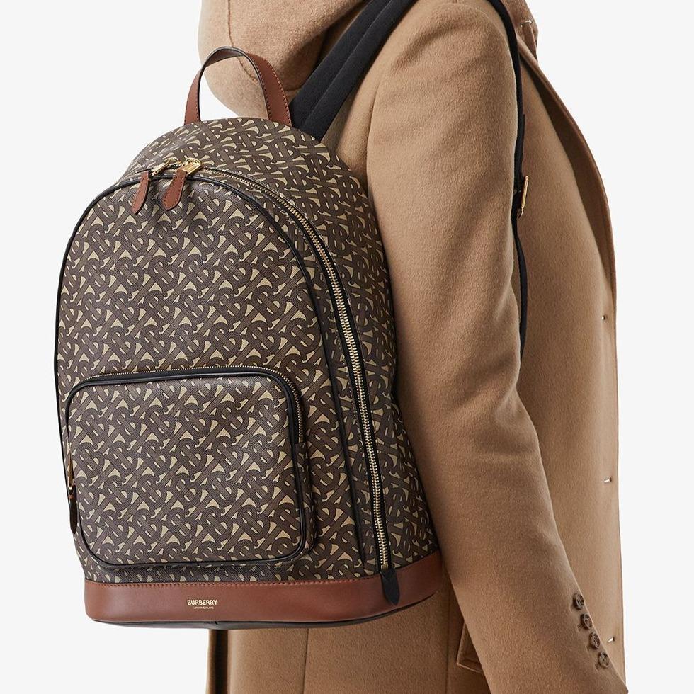 Monogram Print backpack