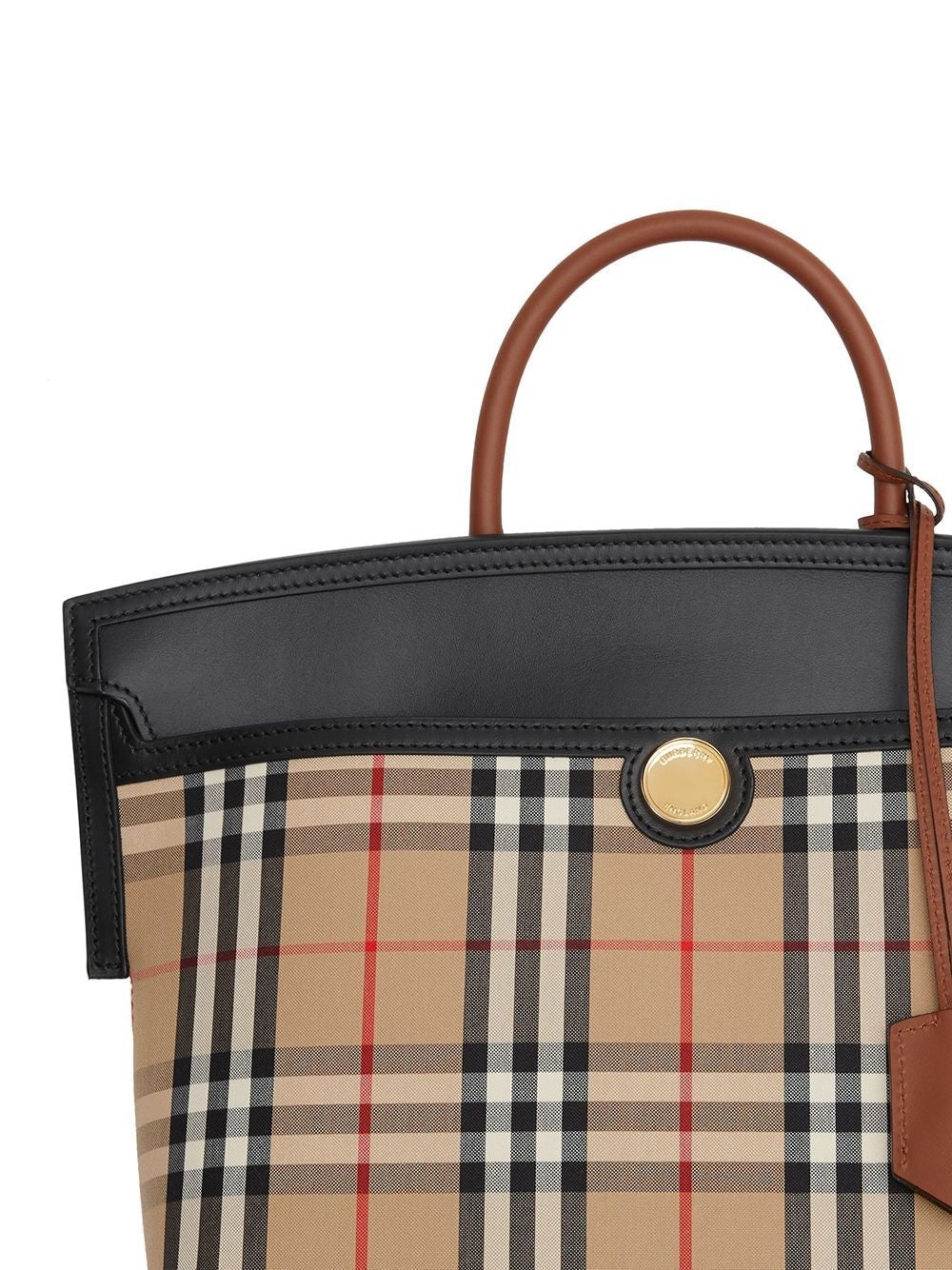 Small Society Vintage Check Top Handle