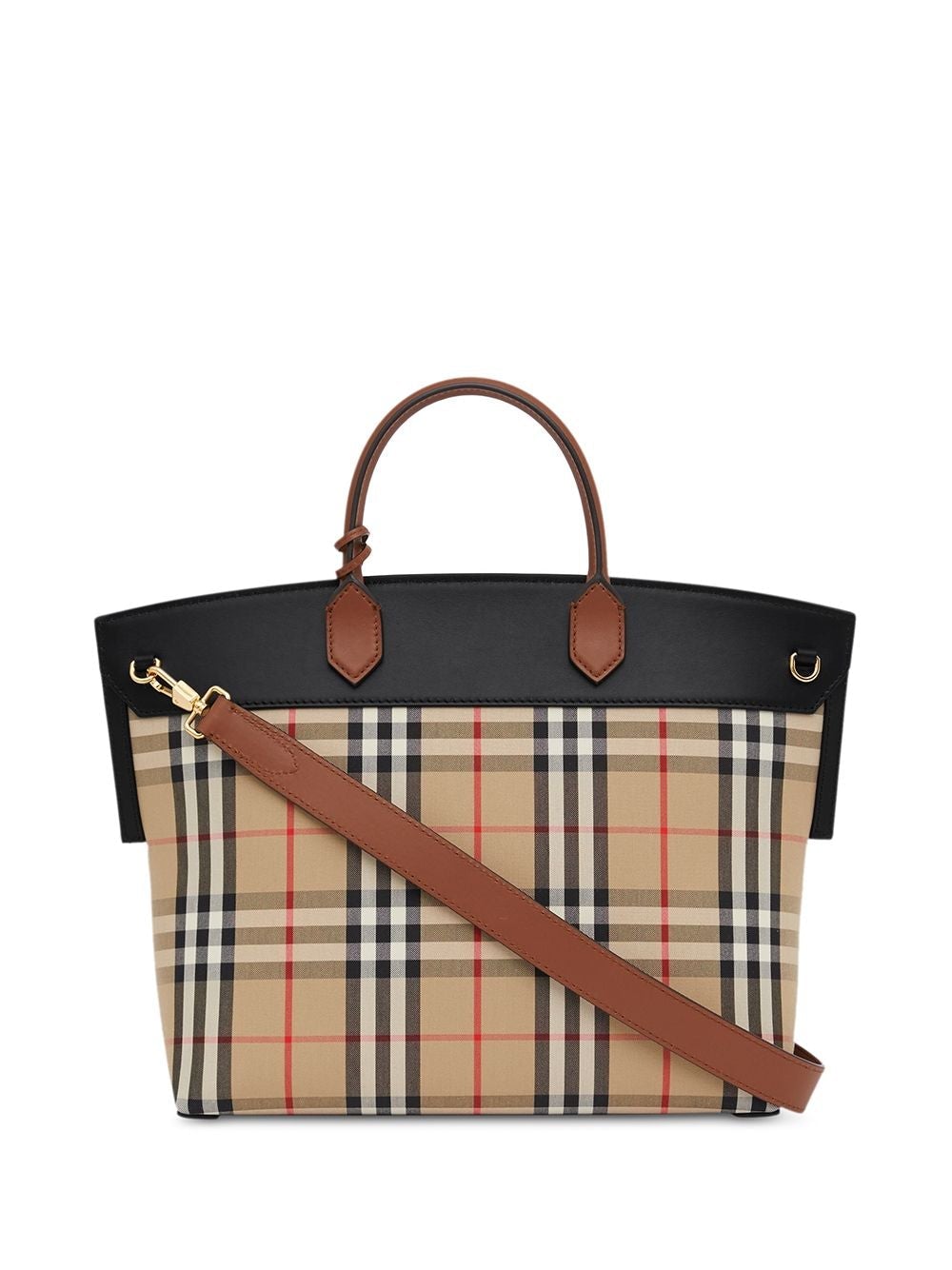 Small Society Vintage Check Top Handle