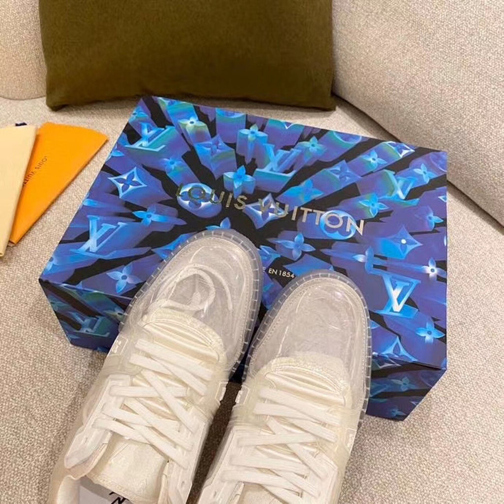 Louis Vuitton Trainer Sneakers Spring/Summer Collection 1A87F3, Transparent