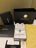 Chanel Knot Sandals Calfskin Leather Spring/Summer Collection, White