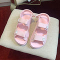 Chanel PVC Velcro Dad Sandals Spring/Summer  Collection Light Pink