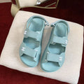 Chanel PVC Velcro Dad Sandals Spring/Summer Collection Blue