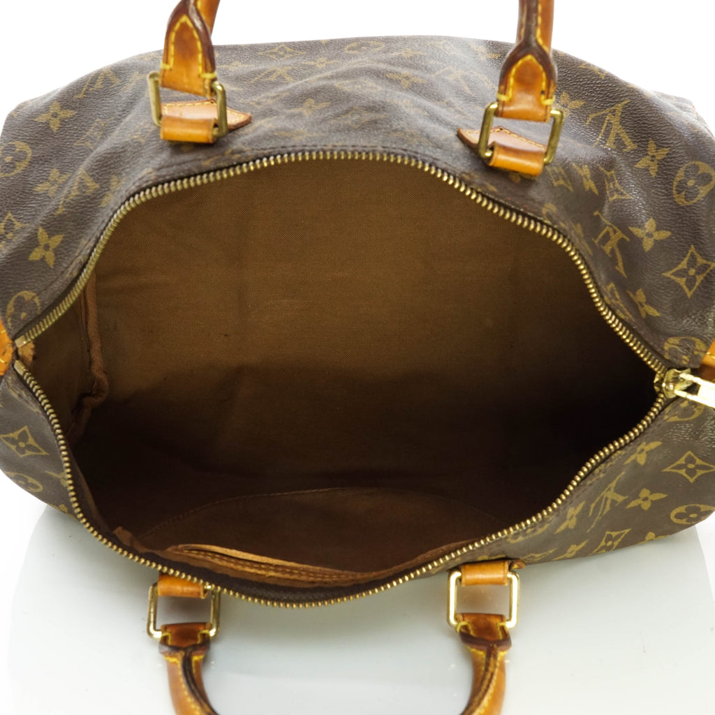 Louis Vuitton Speedy 35 Satchel Bag