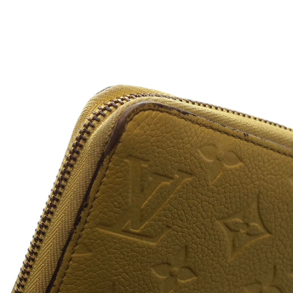 Louis Vuitton Zippy Wallet Yellow