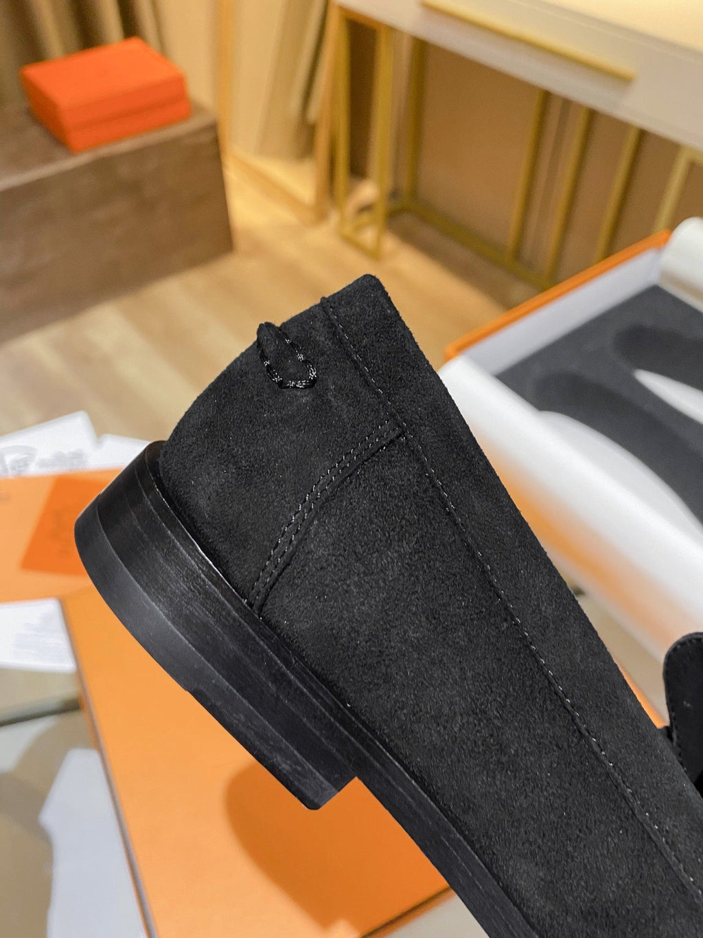 Hermes Destin Loafer Black