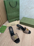 Gucci Double G Slide Sandal Black