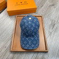 Louis Vuitton Denim Monogram Baseball Cap