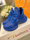 Louis Vuitton Archlight Sneakers Calfskin Leather Spring/Summer Collection 1A589P, Blue