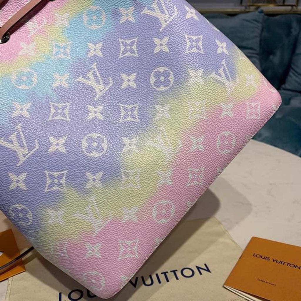 Louis Vuitton Tie Dye Escale N?oNo? Bucket Bag 25cm Monogram Canvas Spring/Summer Collection M45124, Pastel Pink