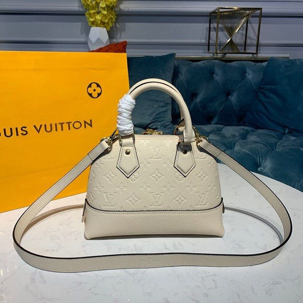 Louis Vuitton Neo Alma BB Bag 25cm Monogram Empreinte Canvas Spring/Summer Collection M44829, Creme