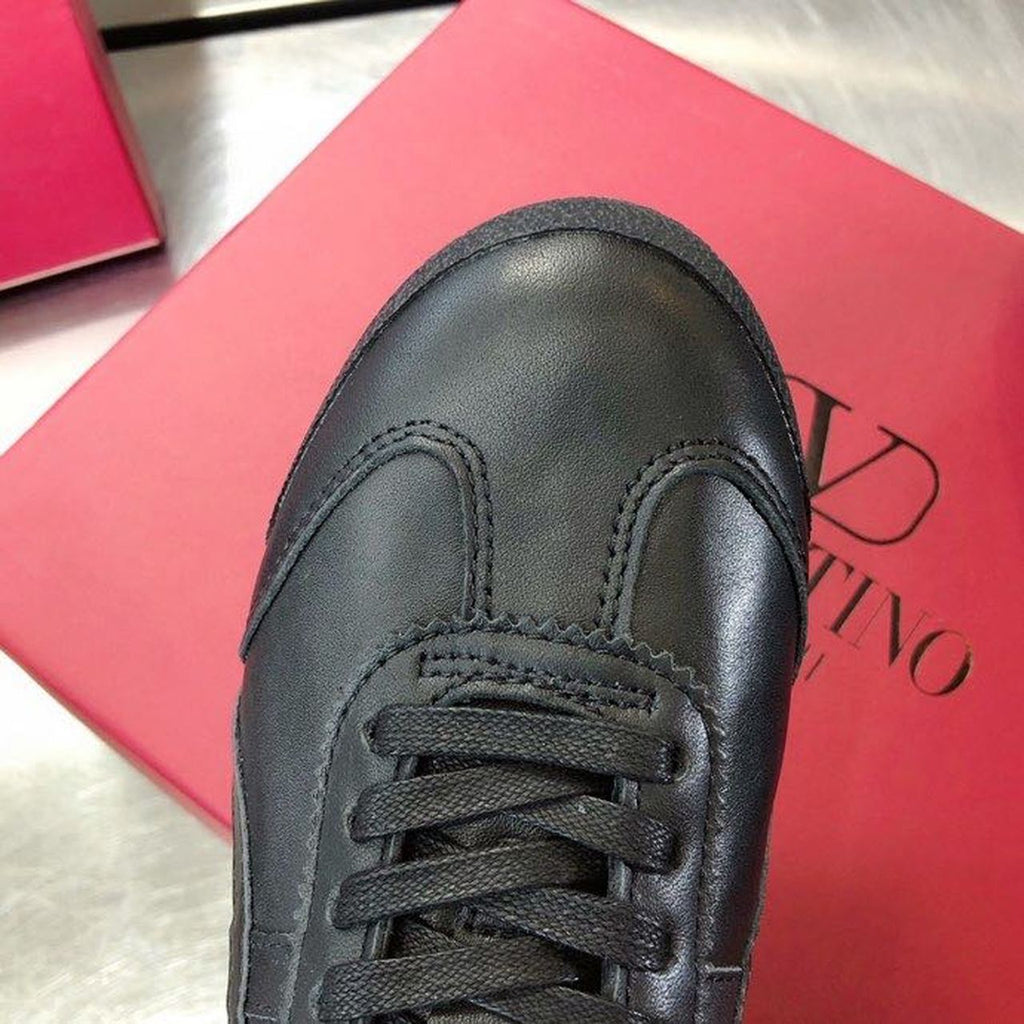 Valentino x Onitsuka Tiger Sneakers Calfskin Leather Spring/Summer 2020 Collection, Black