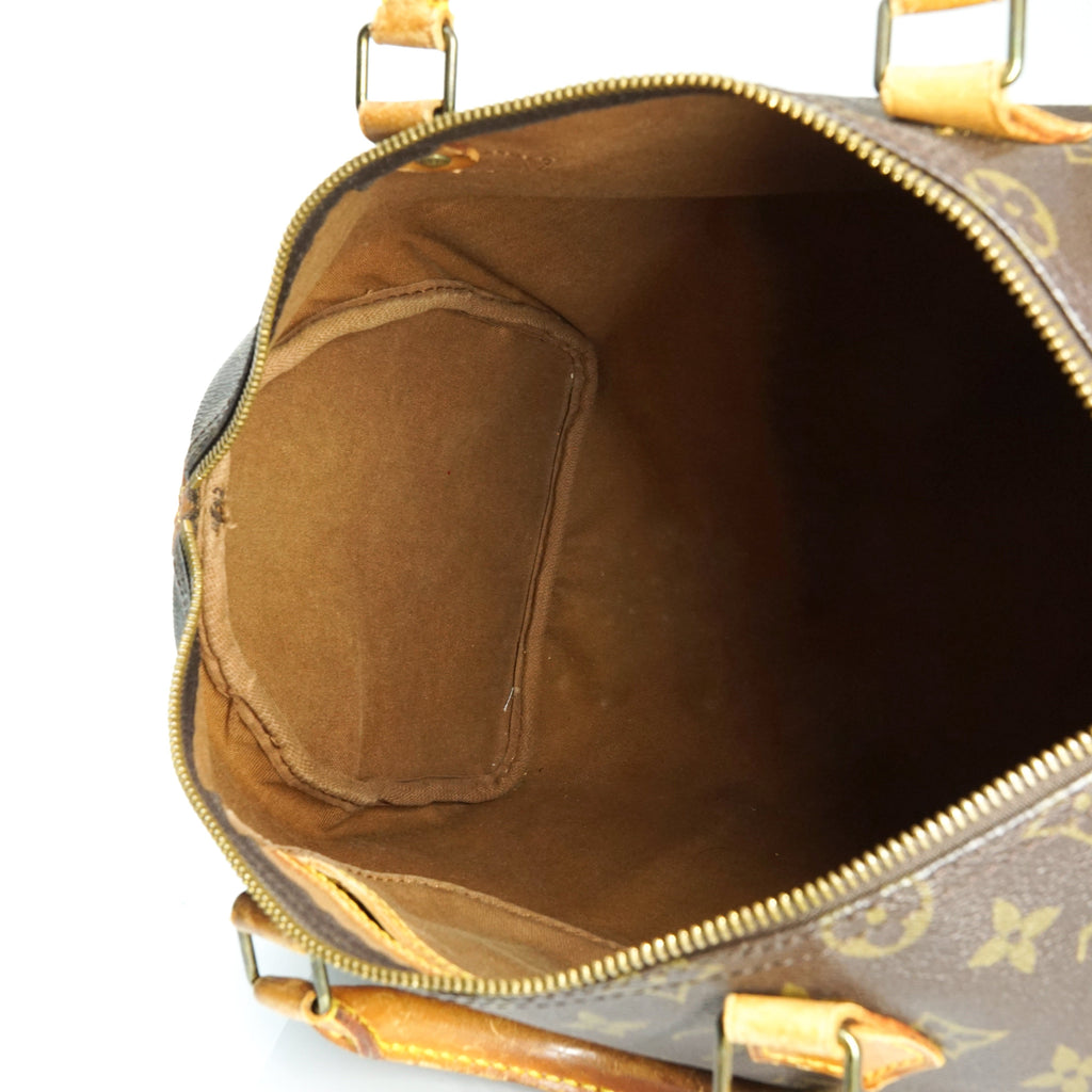 Louis Vuitton Speedy 35 Satchel Bag