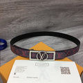 Louis Vuitton Initiales Belt Black