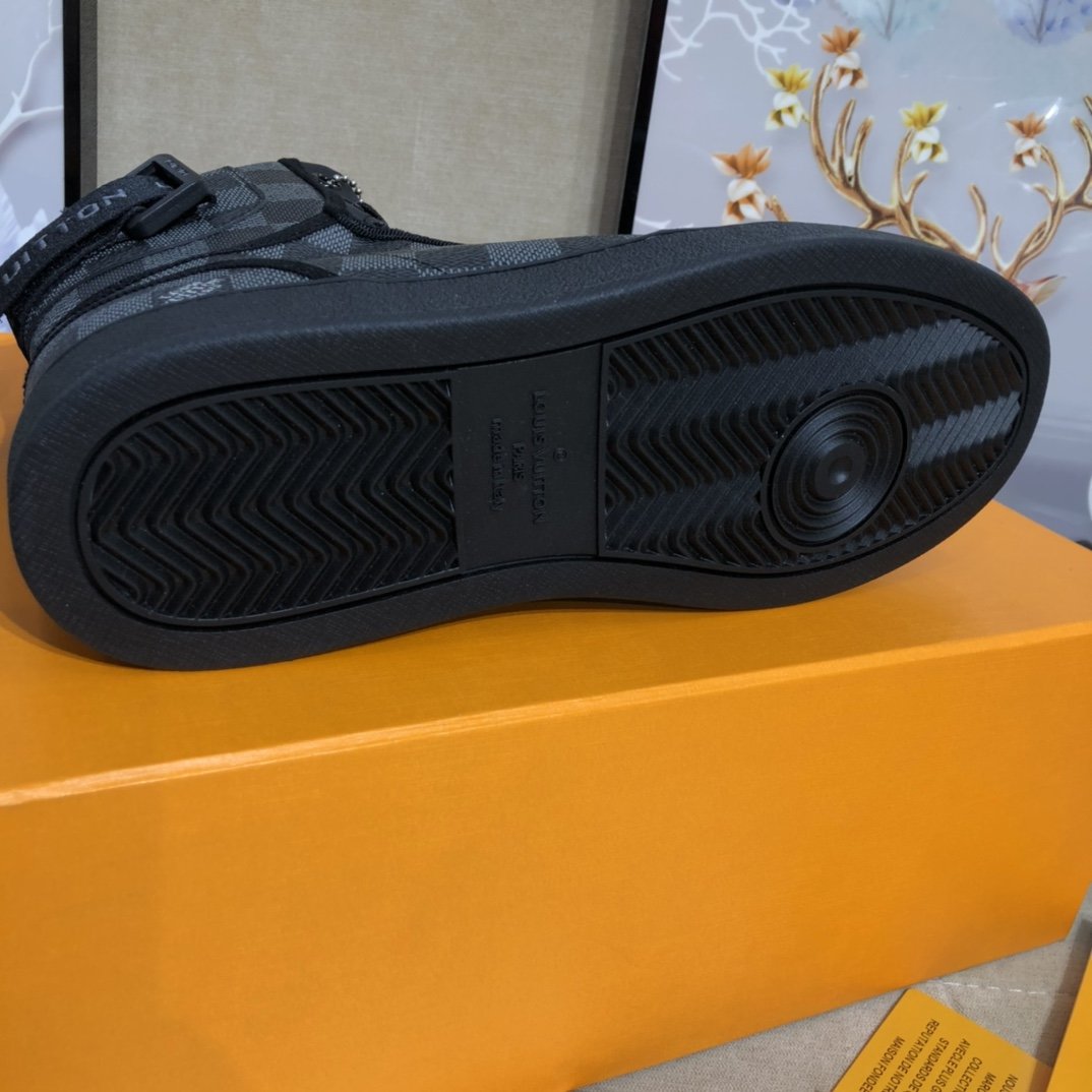 Louis Vuitton Boombox Sneaker Boot Black