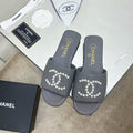 Chanel Sandals Grey