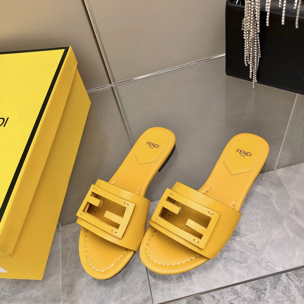 Fendi Baguette Yellow