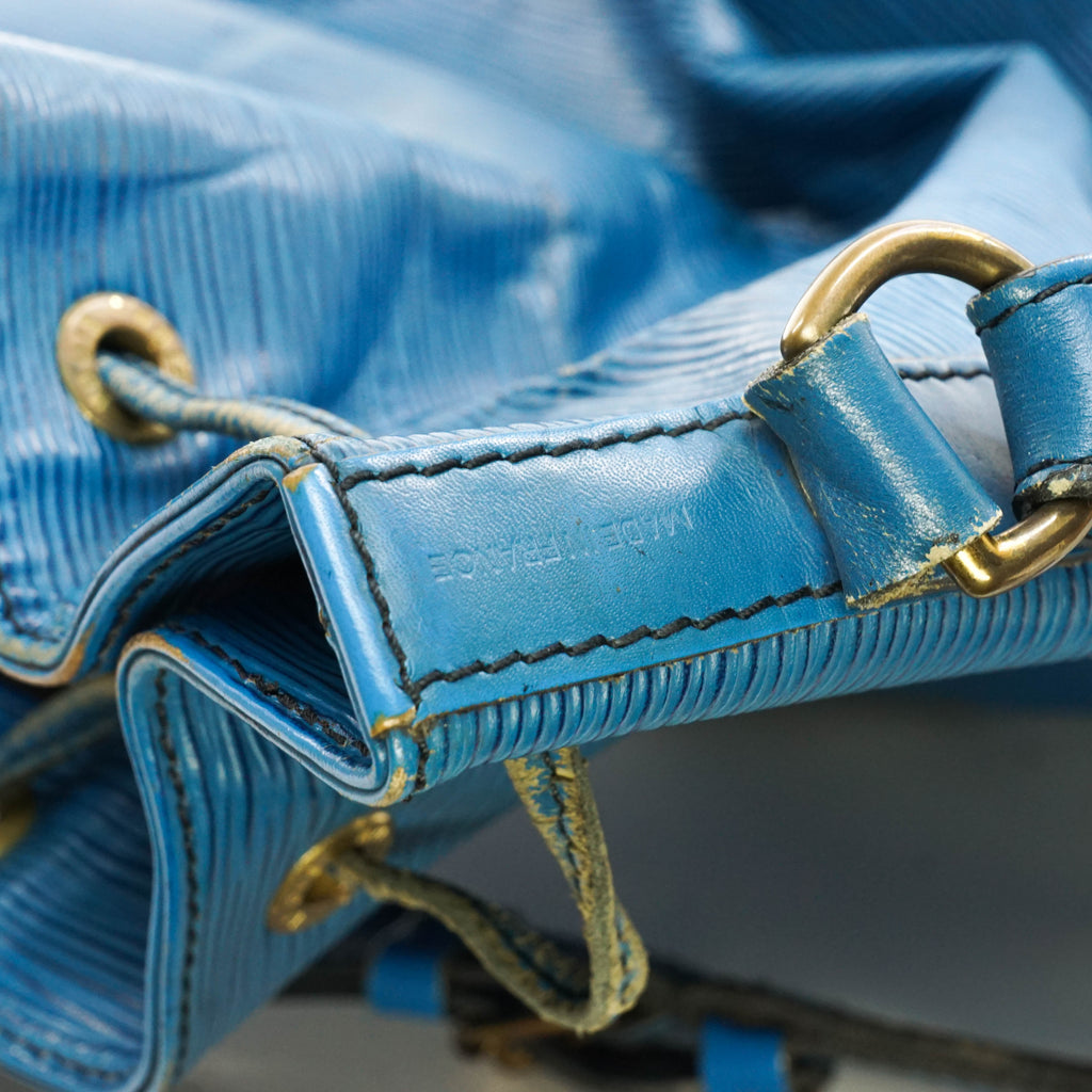 Louis Vuitton Noe Shoulder Bag Blue
