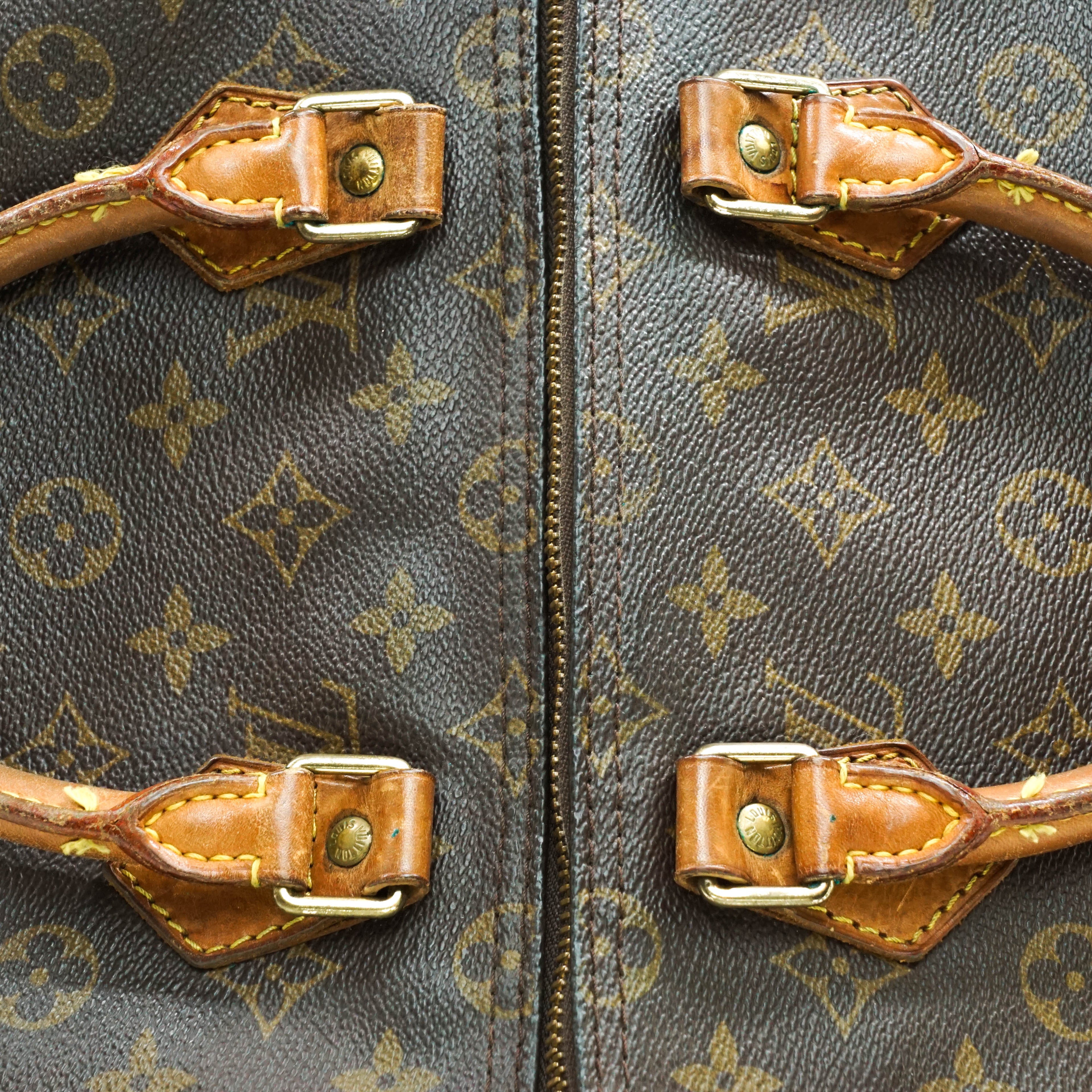 Louis Vuitton Speedy 35 Satchel Bag