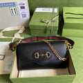 Gucci Horsebit 1955 Small Bag 26cm Black