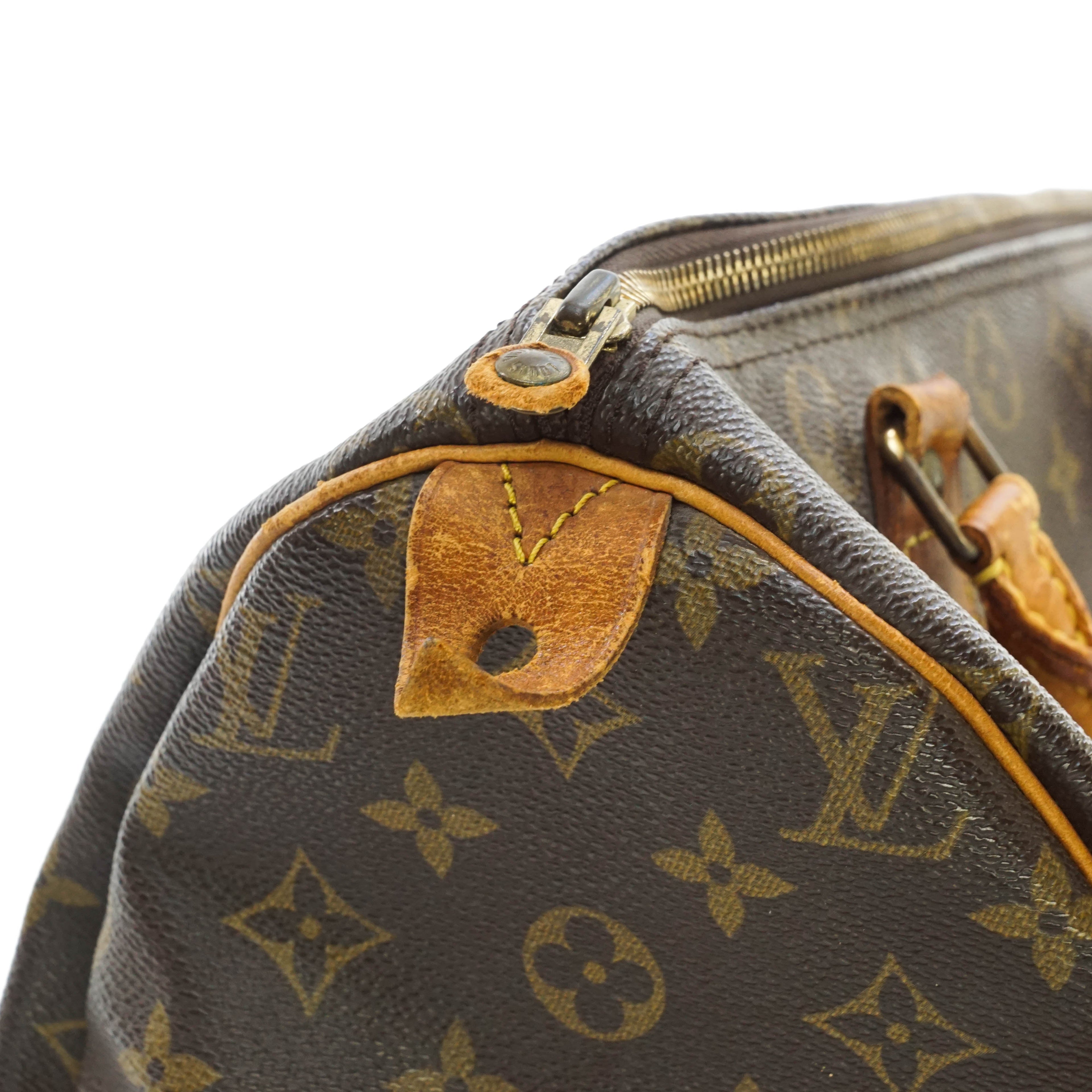 Louis Vuitton Speedy 30 Satchel Bag