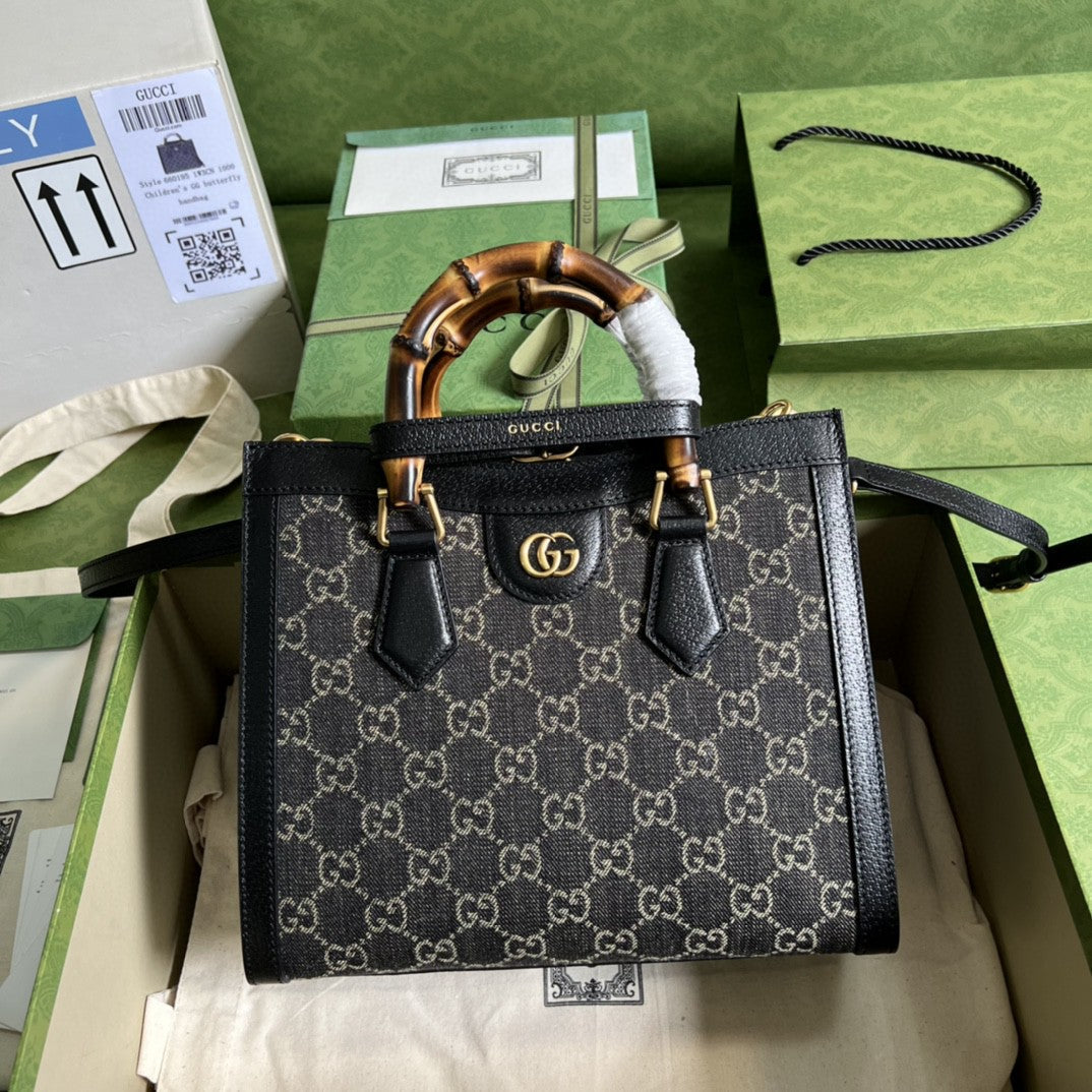 Gucci Ophidia GG Mini Bag 27cm Black