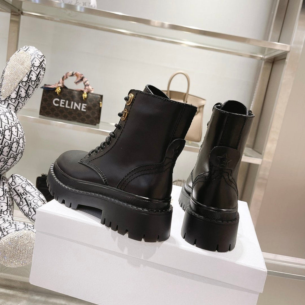 Dior Empreinte Ankle Boot Black