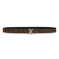 Leather Belt Louis Vuitton-LV ICONIC 20MM REVERSIBLE BELT