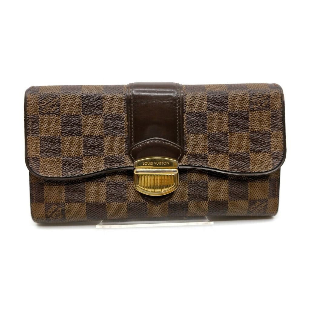 Louis Vuitton Sistina Long Wallet