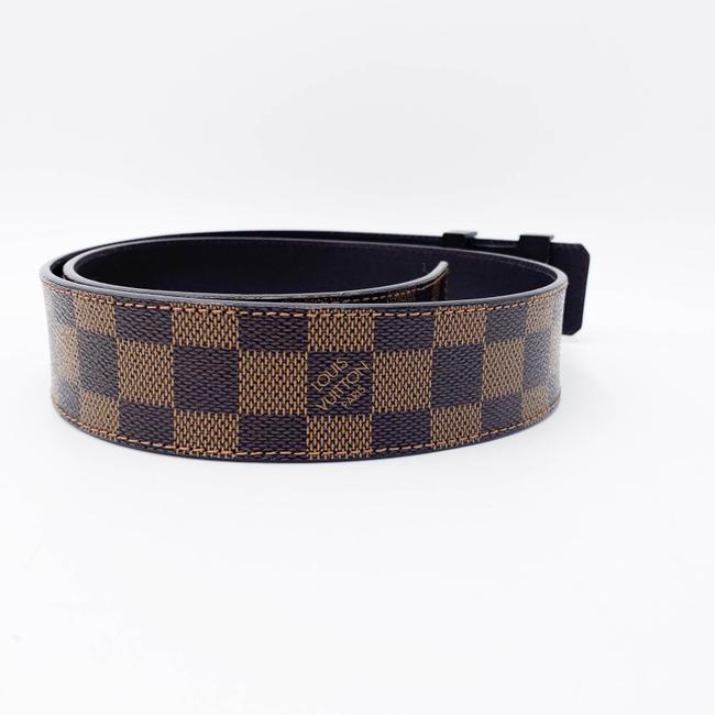 Louis Vuitton Brown Damier Ebene 40mm Lv Initiales 85 34 Belt