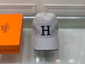 Hermes Davis H Primavera Cap Grey