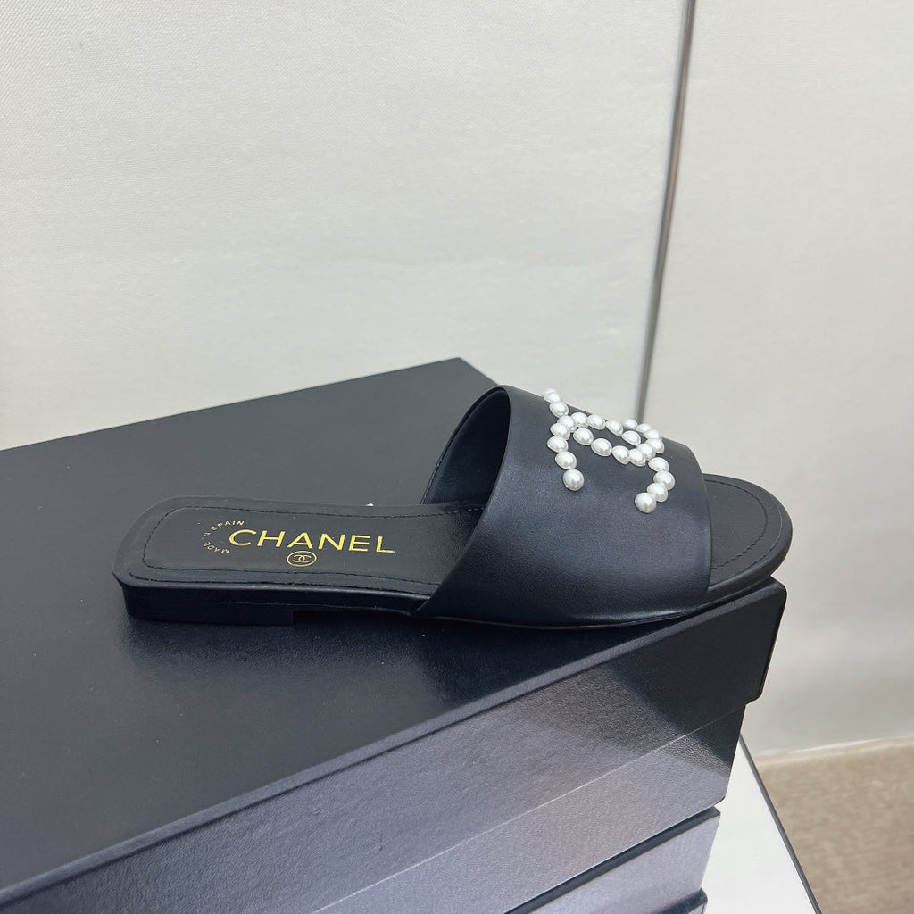 Chanel Sandals Black