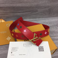 Louis Vuitton Iconic Belt Red