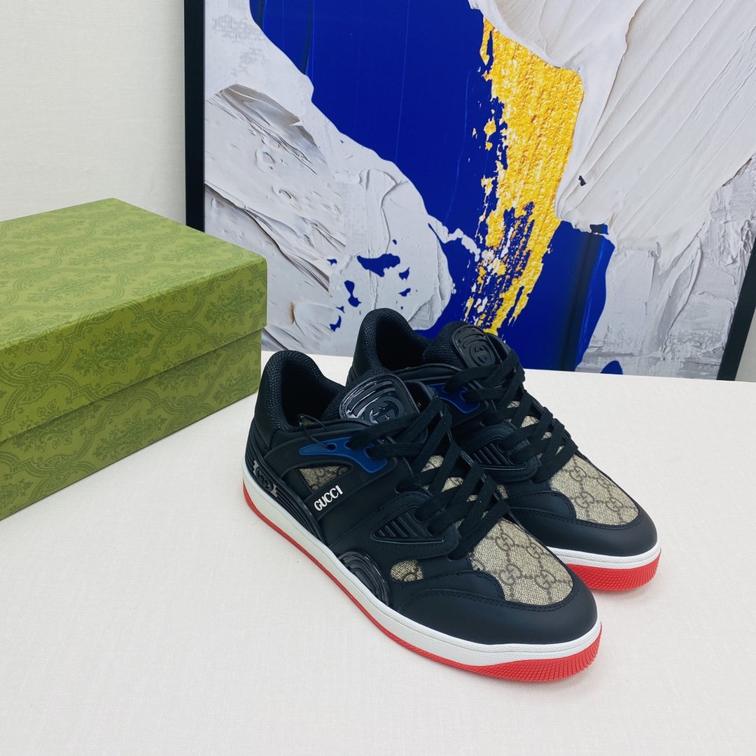 Gucci Basket Sneaker Black