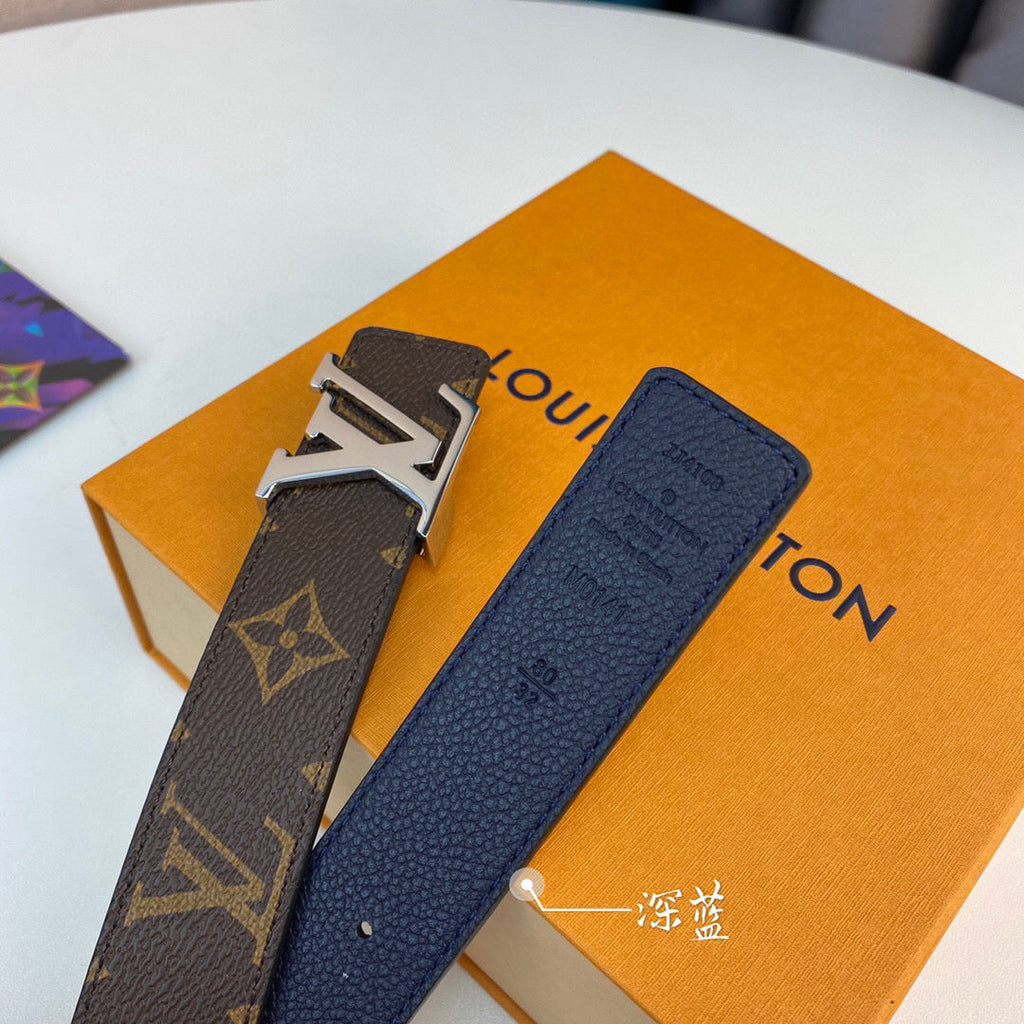 Louis Vuitton LV Initiales Belt Brown