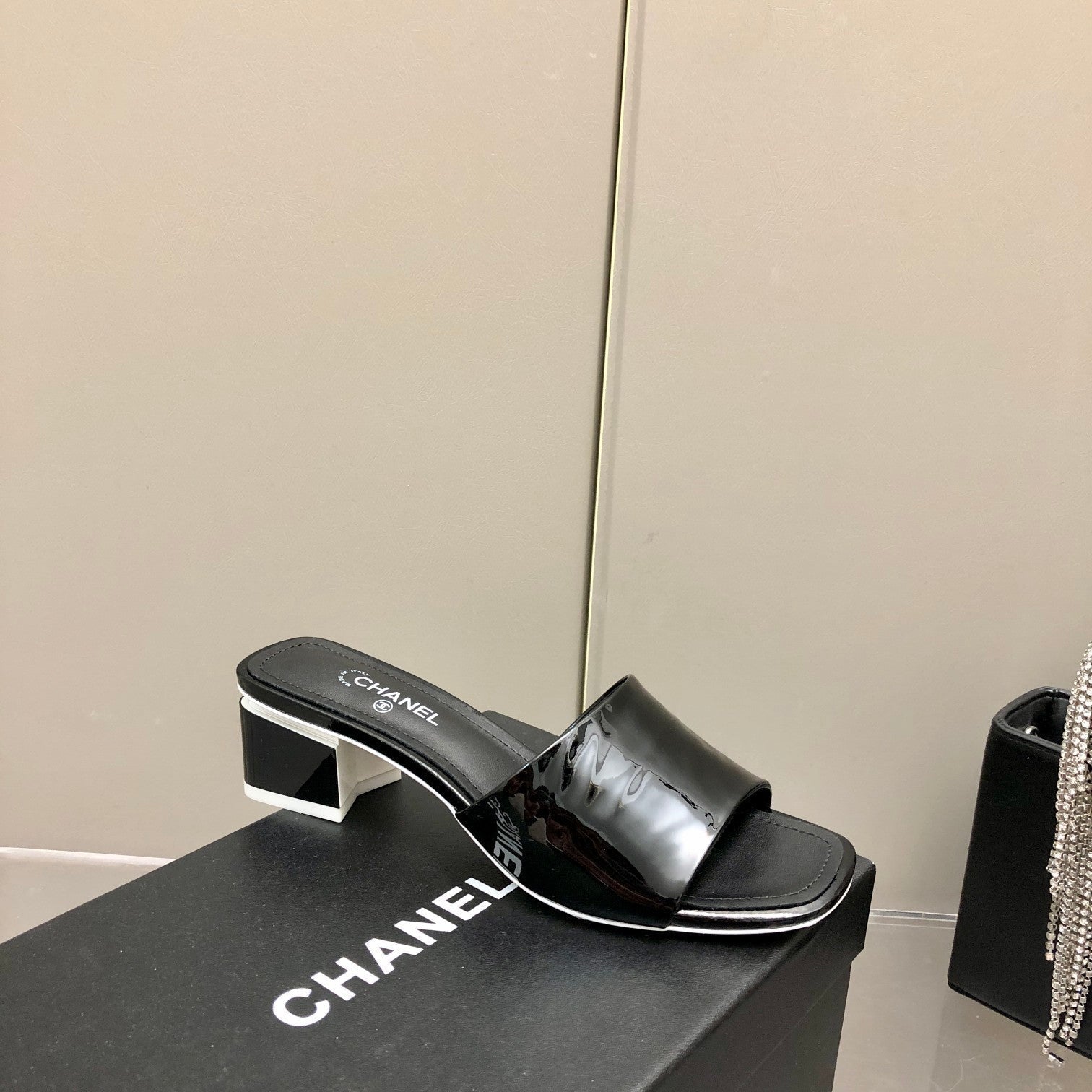 Chanel Mules Black