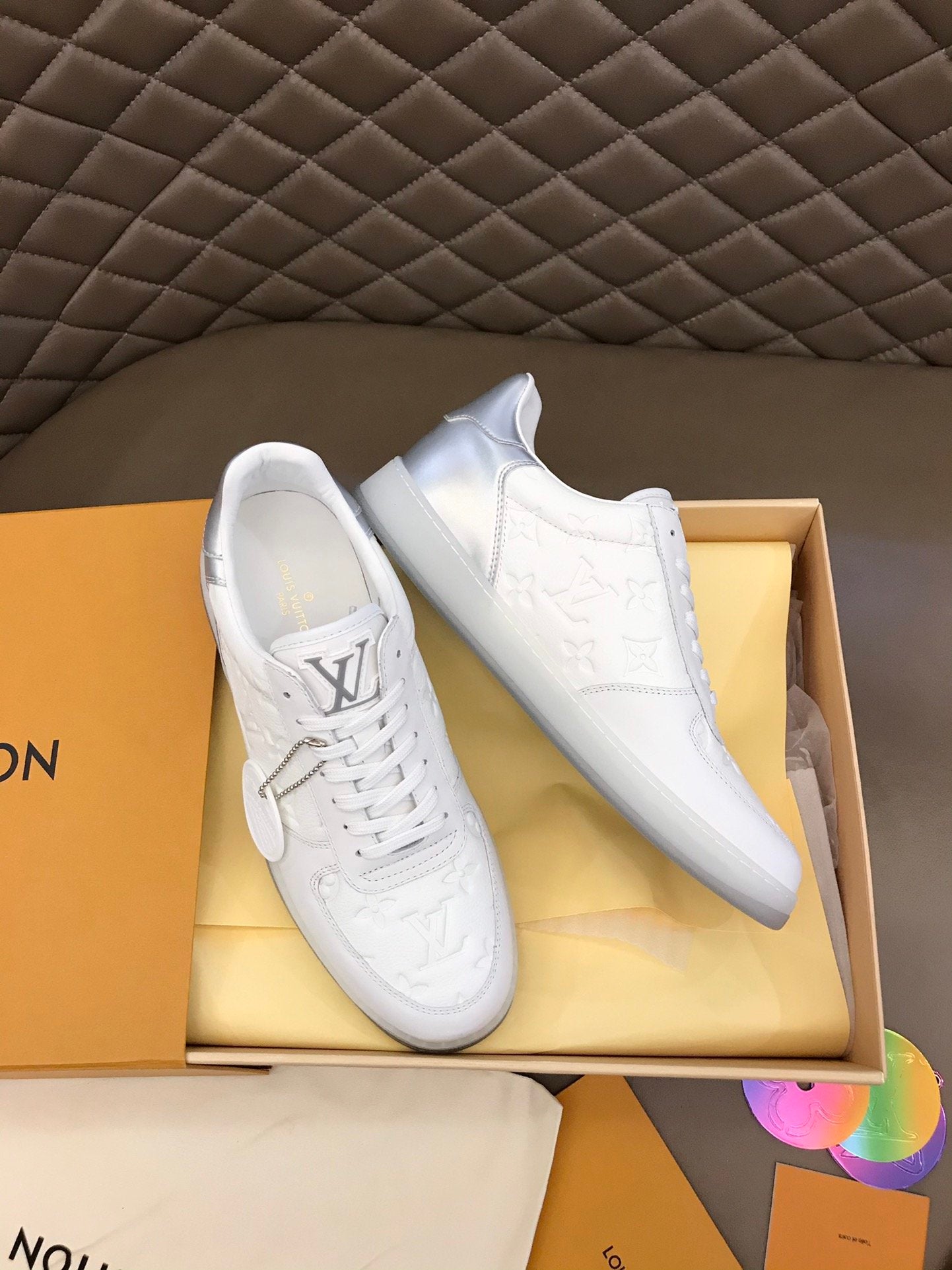 Louis Vuitton Trainer Sneaker White