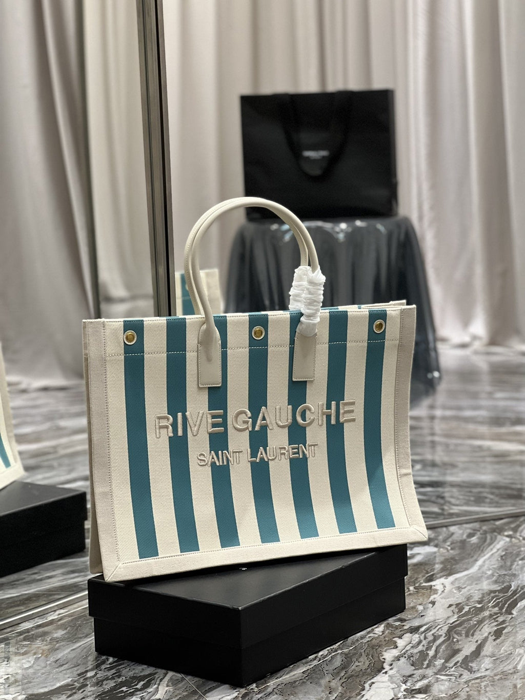 Saint Laurent Rive Gauche Tote Bag 48cm