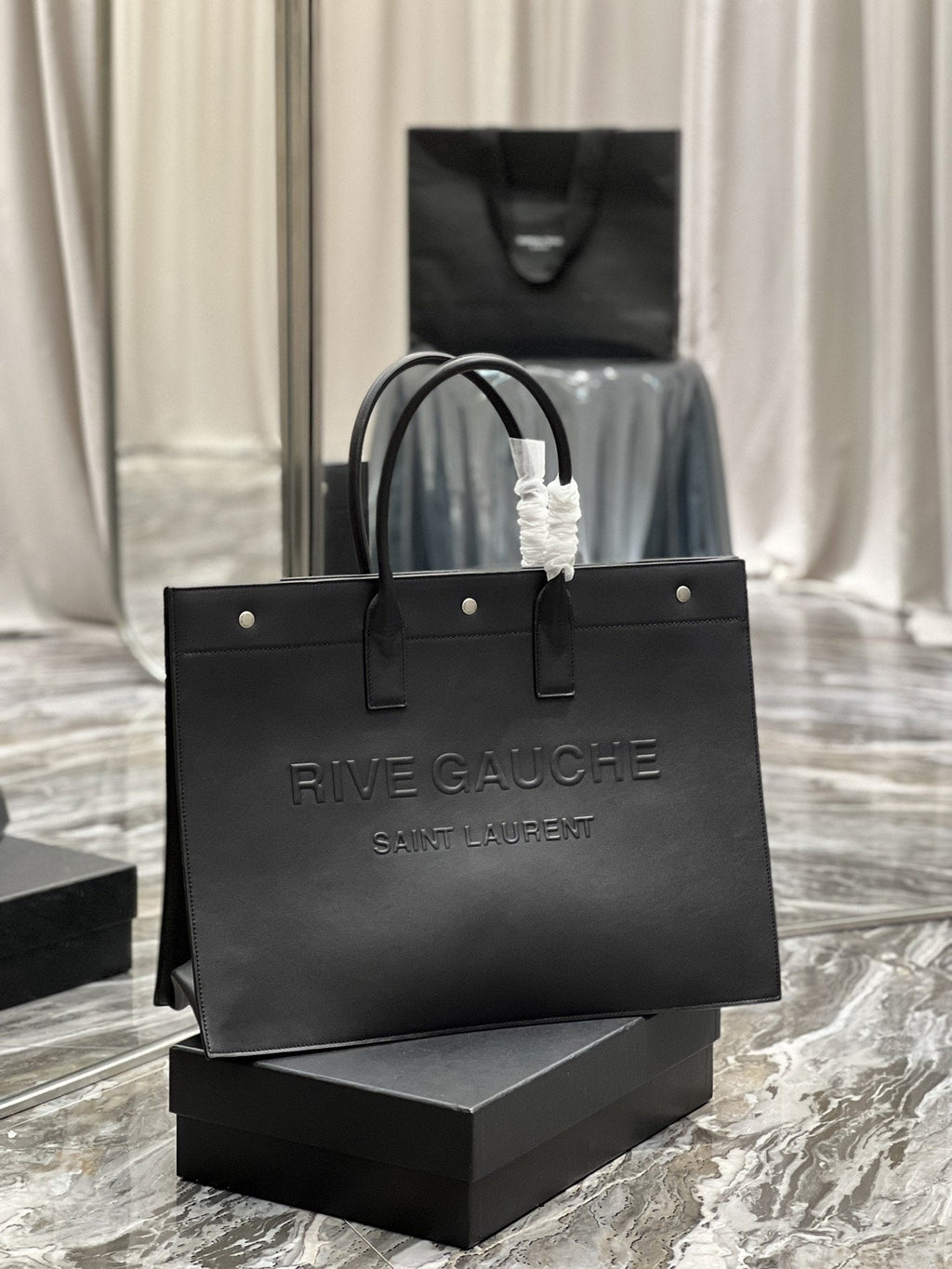 Saint Laurent Rive Gauche Tote Bag 48cm