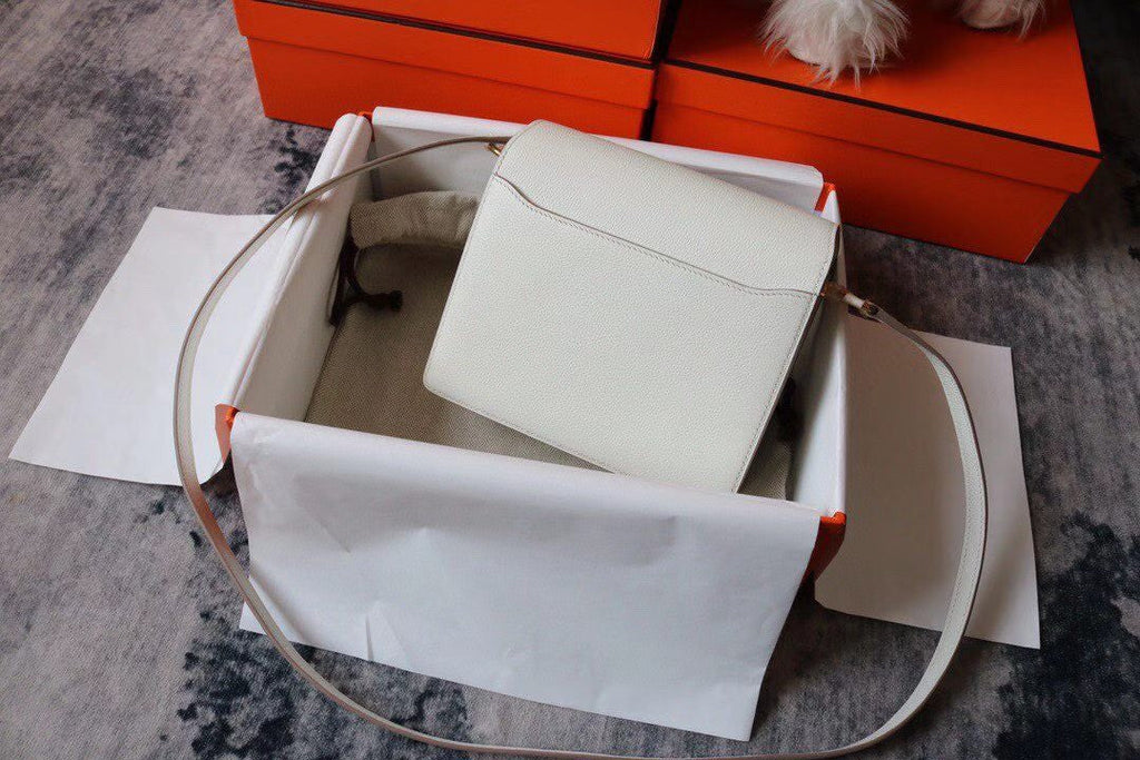 Hermes Roulis 23 Swift White
