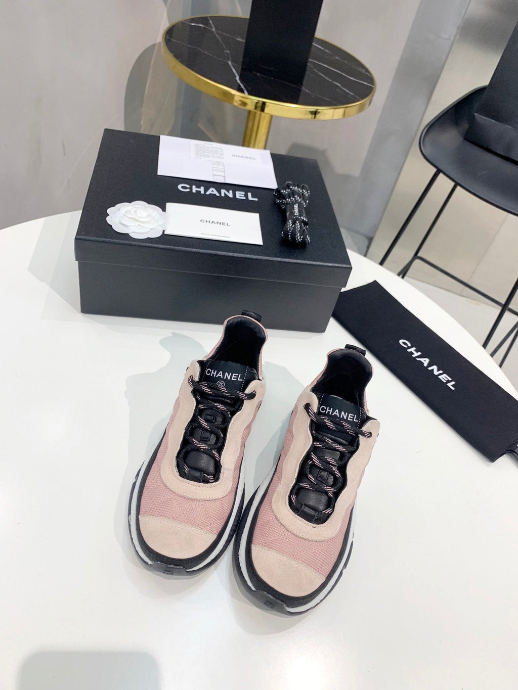 Chanel Trainers Sneakers Purple