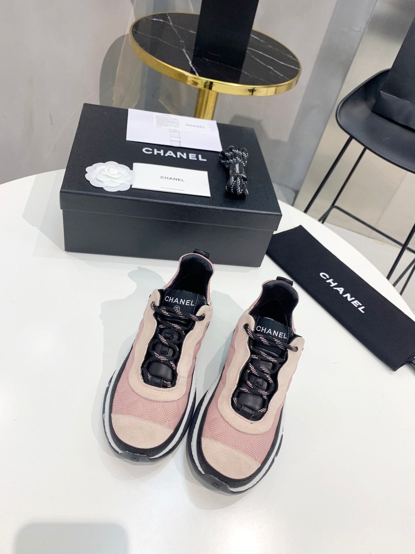 Chanel Trainers Sneakers Purple