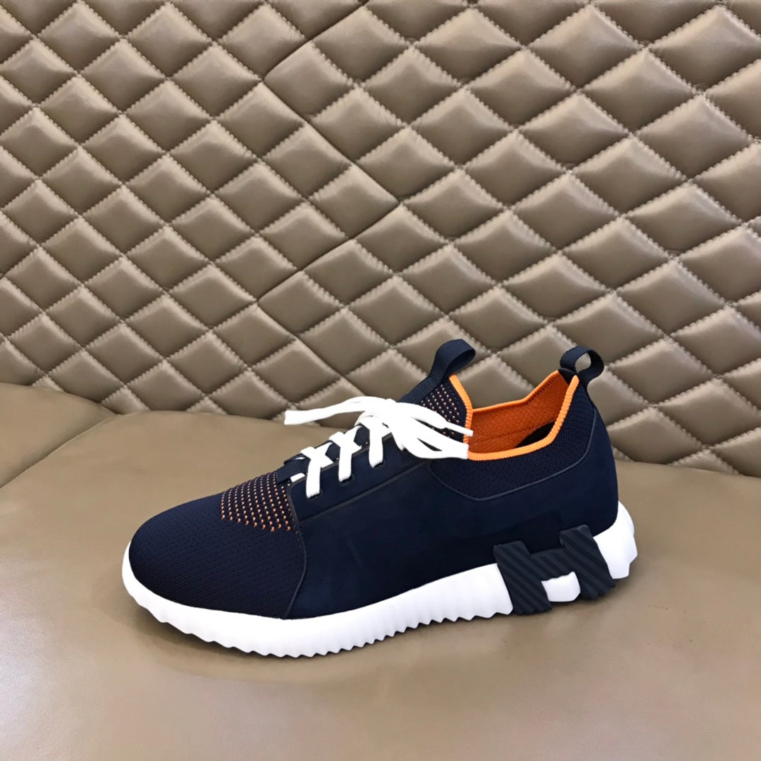 Hermes Depart Sneaker Dark Blue