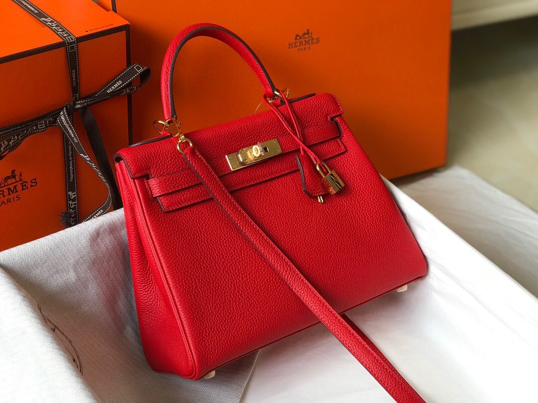 Hermes Birkin 28cm Red