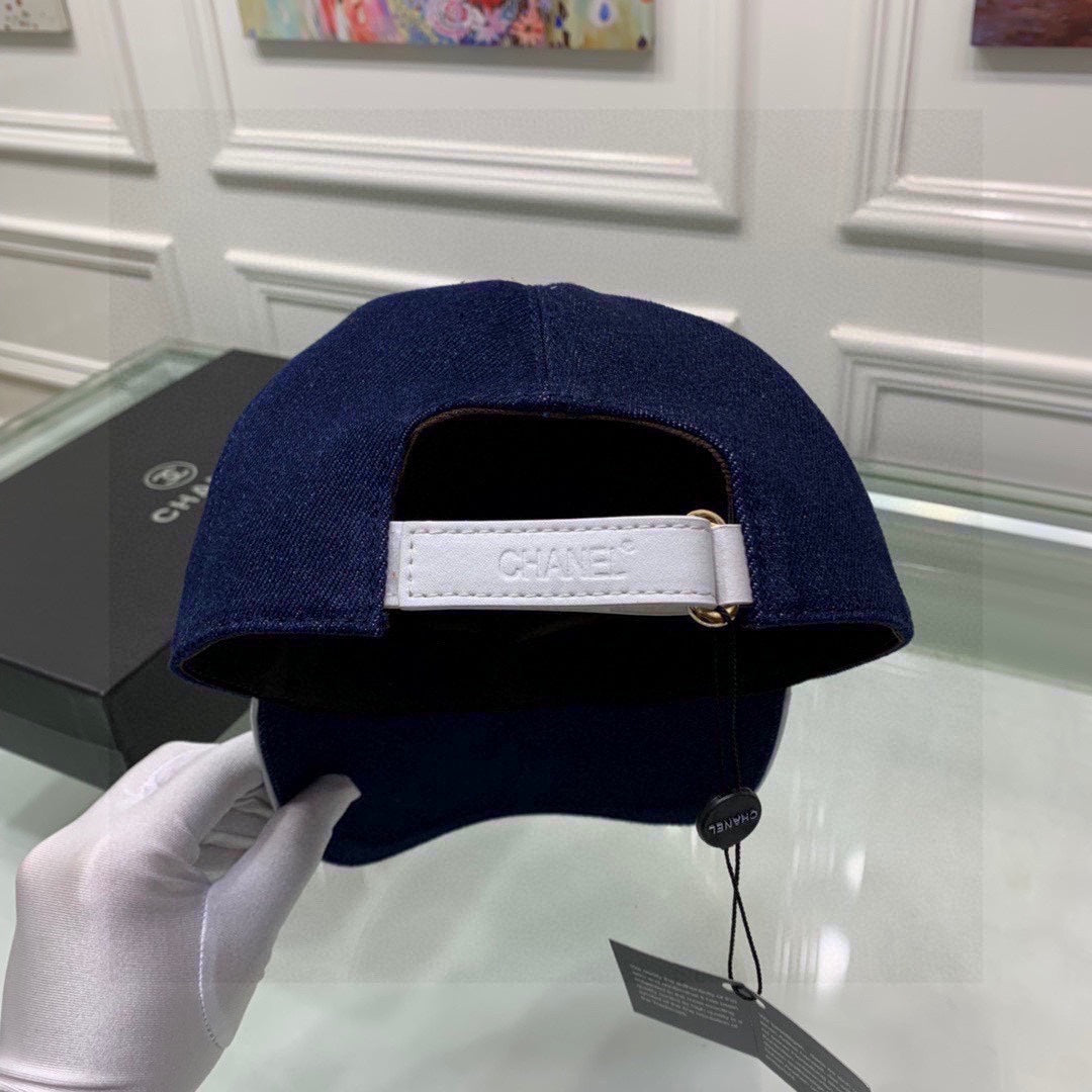 Chanel Dark Blue Cap