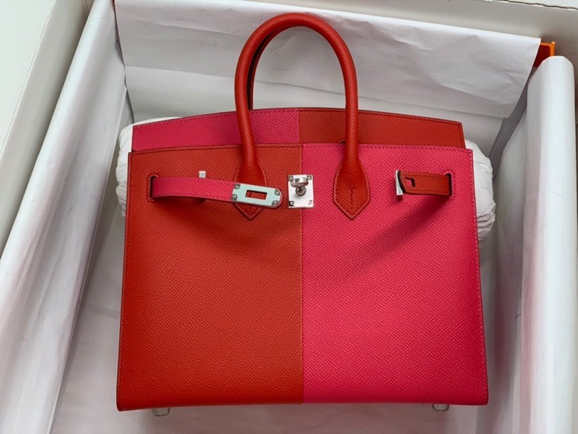 Hermes Epson Bi Color Custom 28cm Red