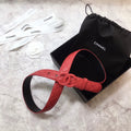 Chanel Belt With Double C Buckle