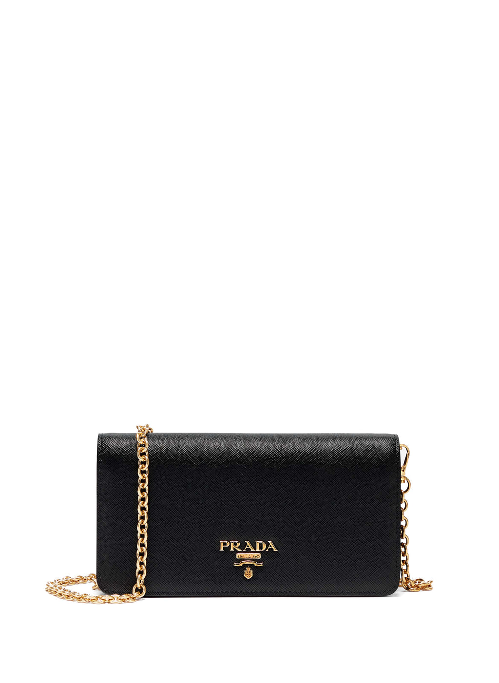 Mini Saffiano leather Clutch Bag
